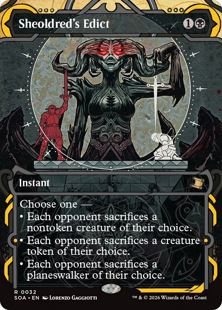 Sheoldred's Edict [Secrets of Strixhaven: Mystical Archive] | Exor Games New Glasgow