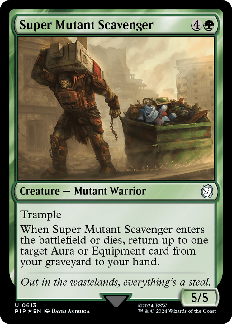 Super Mutant Scavenger (Surge Foil) [Fallout] | Exor Games New Glasgow