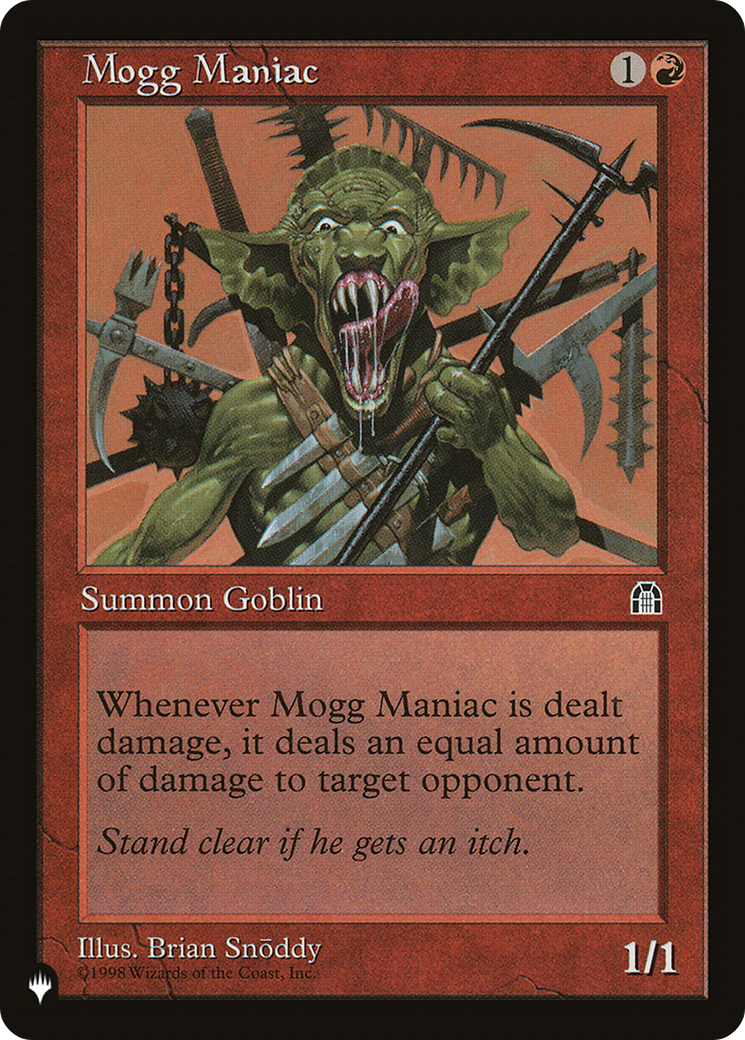 Mogg Maniac [The List Reprints] | Exor Games New Glasgow