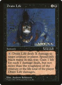 Drain Life (Oversized) [Oversize Cards] | Exor Games New Glasgow