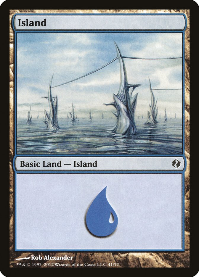 Island (41) [Duel Decks: Venser vs. Koth] | Exor Games New Glasgow