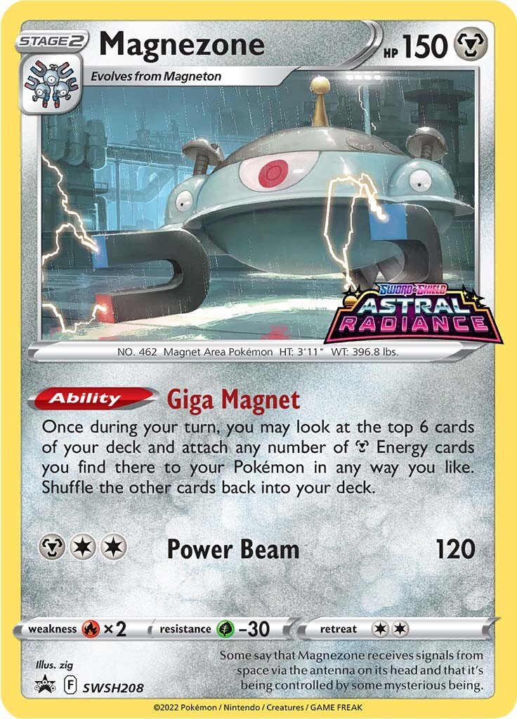 Magnezone (SWSH208) [Sword & Shield: Black Star Promos] | Exor Games New Glasgow