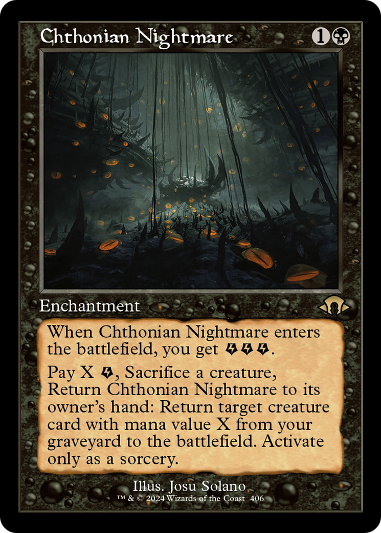 Chthonian Nightmare (Retro) [Modern Horizons 3] | Exor Games New Glasgow