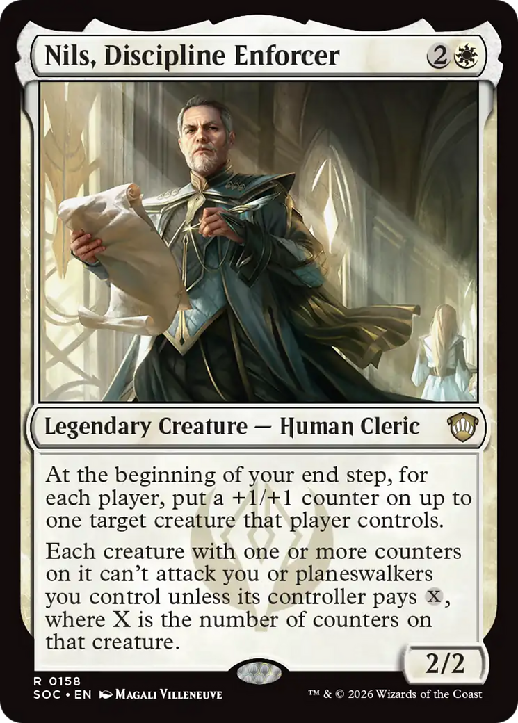 Nils, Discipline Enforcer [Secrets of Strixhaven Commander] | Exor Games New Glasgow