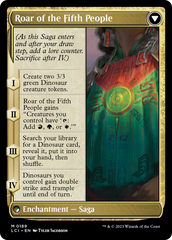 Huatli, Poet of Unity // Roar of the Fifth People [The Lost Caverns of Ixalan] | Exor Games New Glasgow