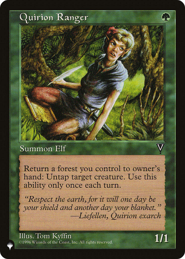 Quirion Ranger [The List Reprints] | Exor Games New Glasgow