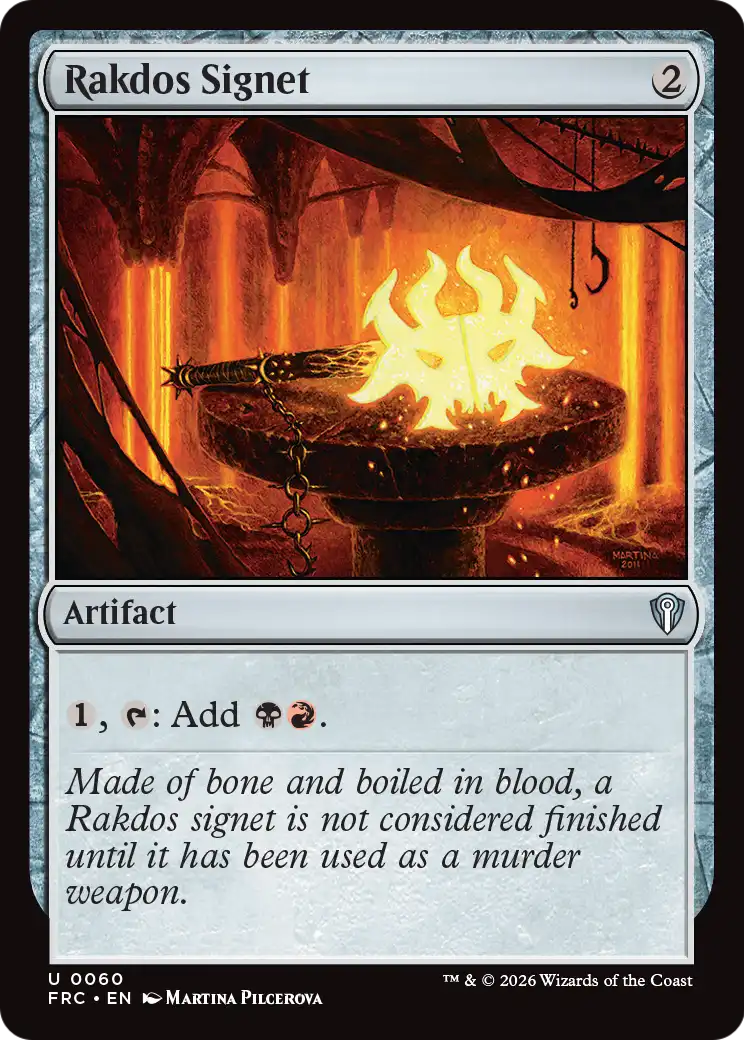 Rakdos Signet [Reality Fracture Commander] | Exor Games New Glasgow