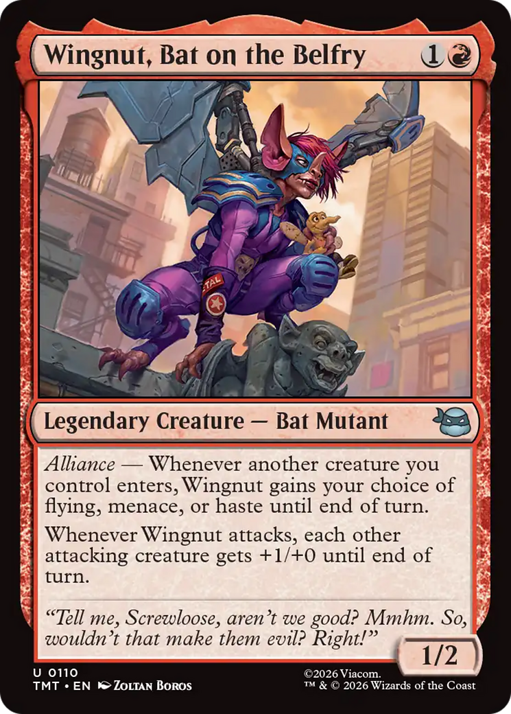 Wingnut, Bat on the Belfry [Teenage Mutant Ninja Turtles] | Exor Games New Glasgow