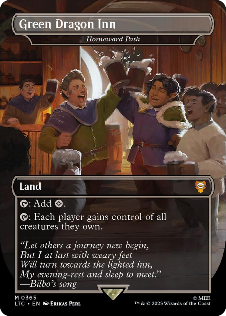 Green Dragon Inn - Homeward Path [The Lord of the Rings: Tales of Middle-Earth Commander] | Exor Games New Glasgow