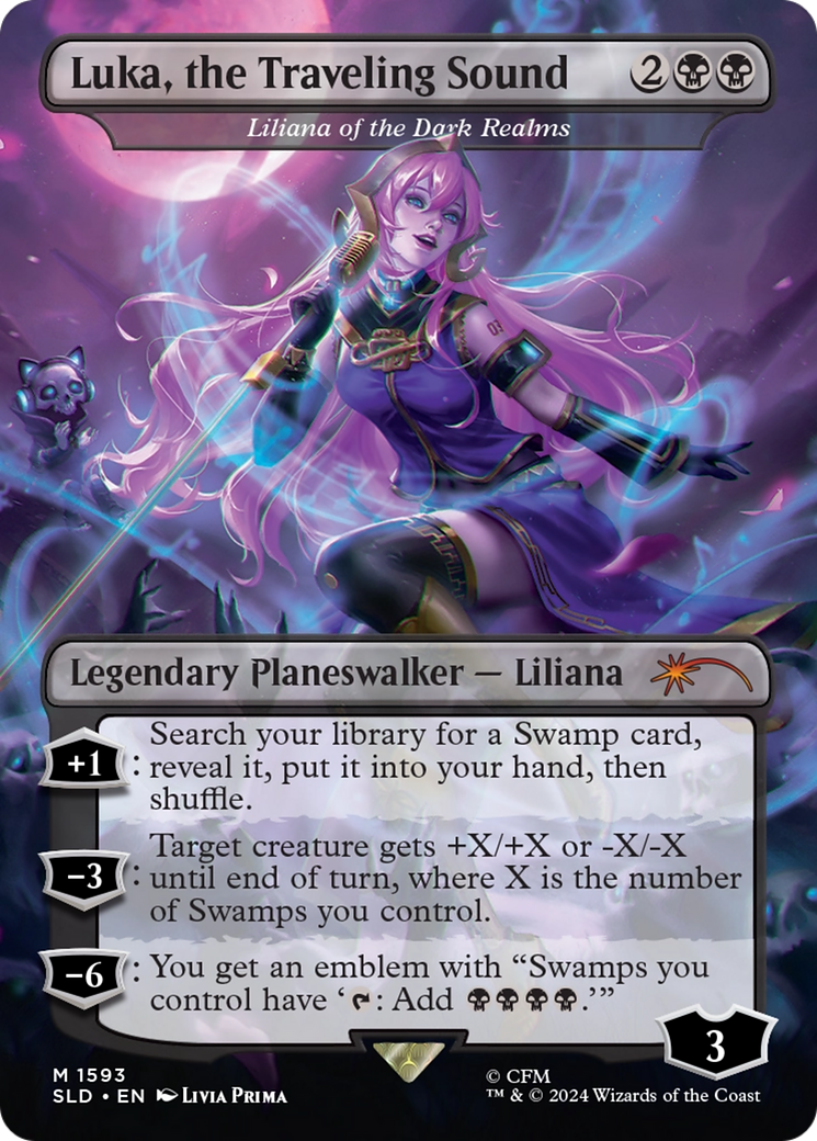 Luka, the Traveling Sound - Liliana of the Dark Realms [Secret Lair Drop Series] | Exor Games New Glasgow