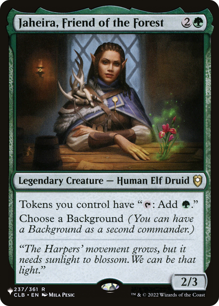 Jaheira, Friend of the Forest [The List] | Exor Games New Glasgow