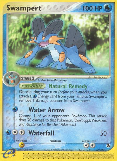 Swampert (23/109) [EX: Ruby & Sapphire] | Exor Games New Glasgow