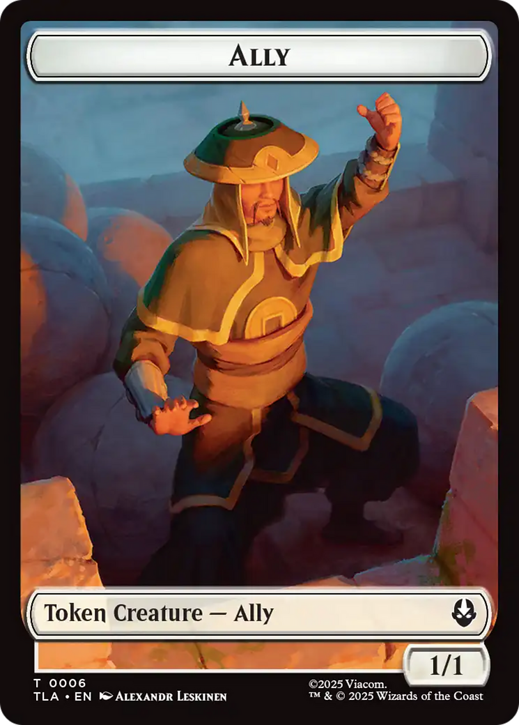 Ally (0006) // Bear Double-Sided Tokens [Avatar: The Last Airbender Tokens] | Exor Games New Glasgow