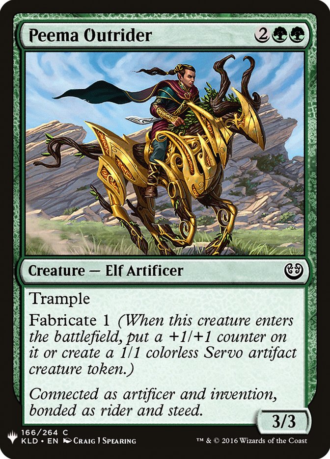 Peema Outrider [Mystery Booster] | Exor Games New Glasgow