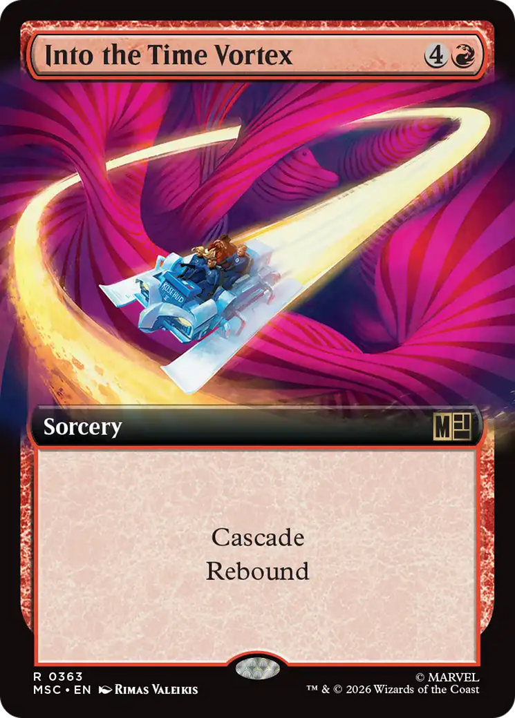 Into the Time Vortex (Extended Art) [Marvel Super Heroes Commander] | Exor Games New Glasgow