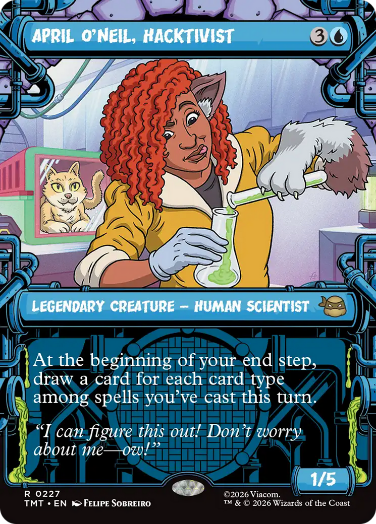 April O'Neil, Hacktivist (0227) (Showcase) [Teenage Mutant Ninja Turtles] | Exor Games New Glasgow