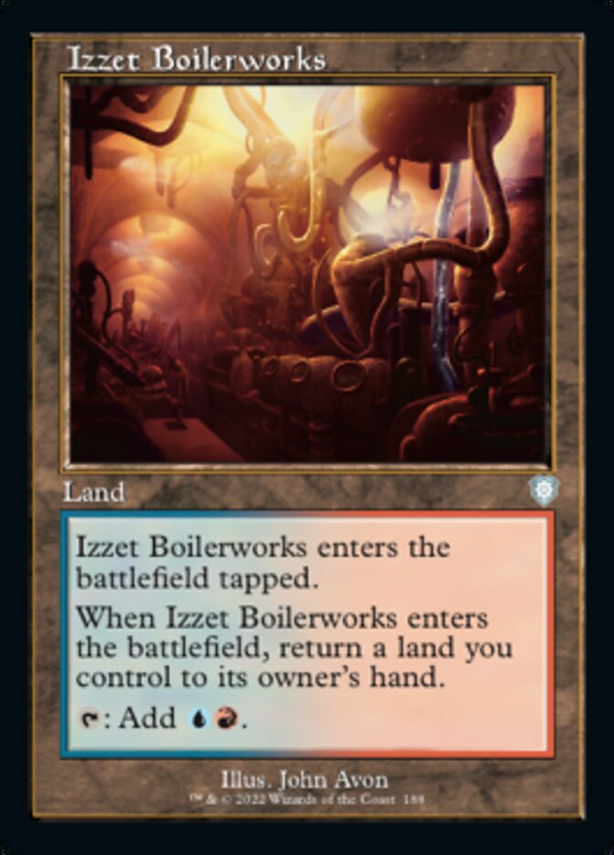 Izzet Boilerworks (Retro) [The Brothers' War Commander] | Exor Games New Glasgow
