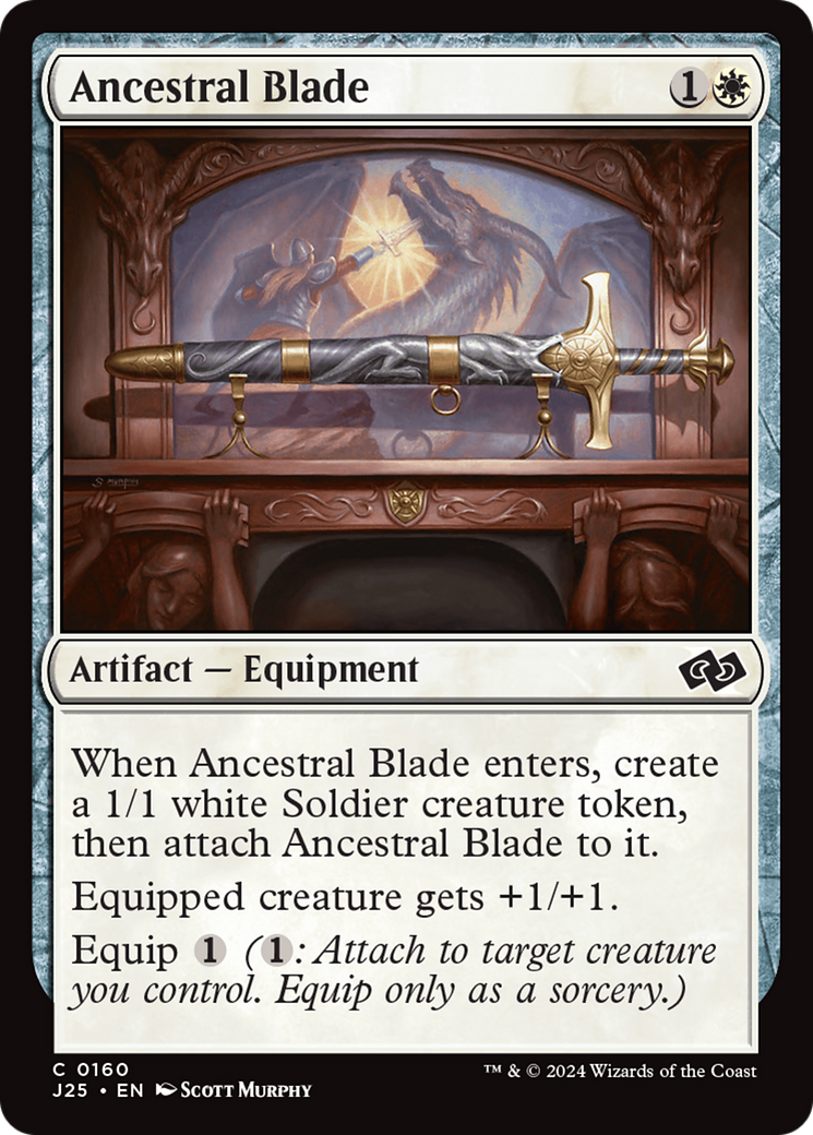 Ancestral Blade [Foundations Jumpstart] | Exor Games New Glasgow