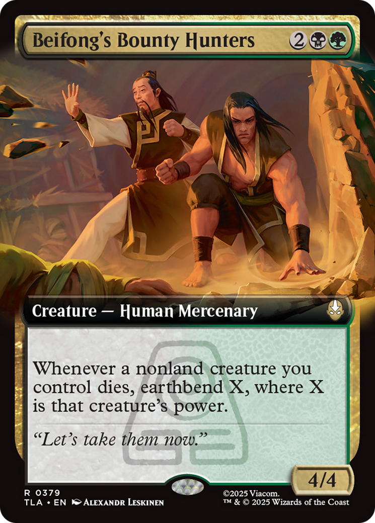 Beifong's Bounty Hunters (Extended Art) [Avatar: The Last Airbender] | Exor Games New Glasgow