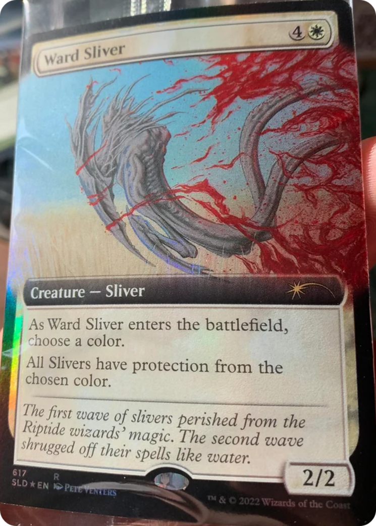 Ward Sliver (Extended Art) [Secret Lair Drop Promos] | Exor Games New Glasgow