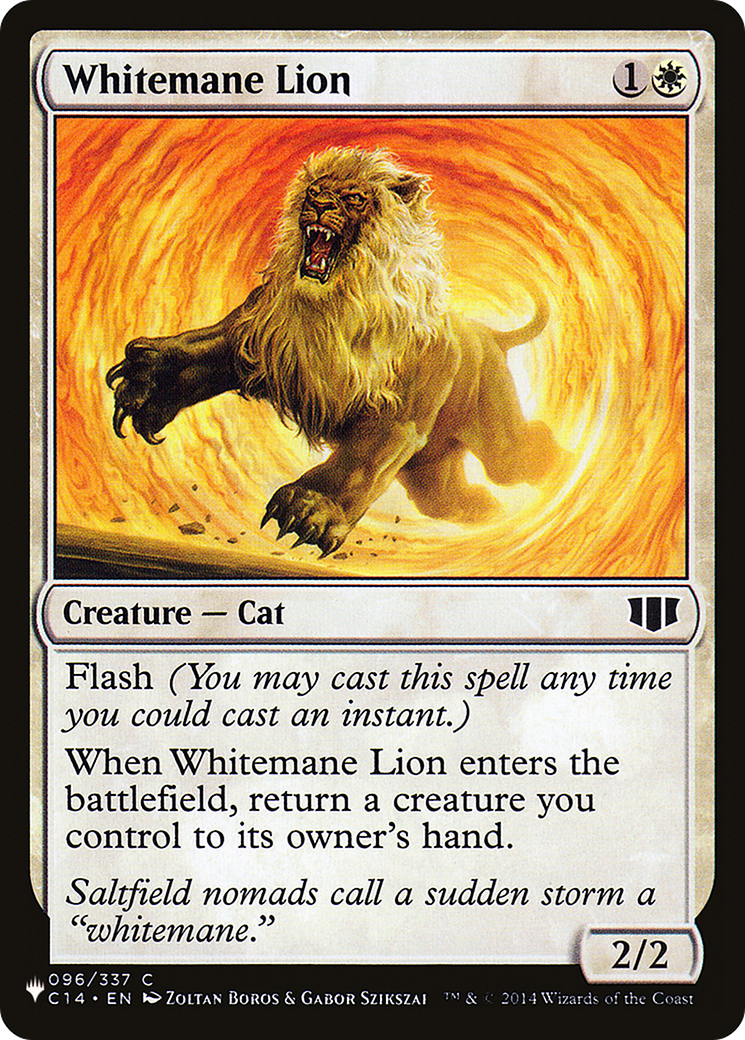 Whitemane Lion (PLC) [The List] | Exor Games New Glasgow