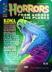 Koma, Cosmos Serpent (Rainbow Foil) [Secret Lair Drop Series] | Exor Games New Glasgow