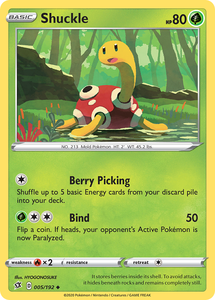 Shuckle (005/192) [Sword & Shield: Rebel Clash] | Exor Games New Glasgow