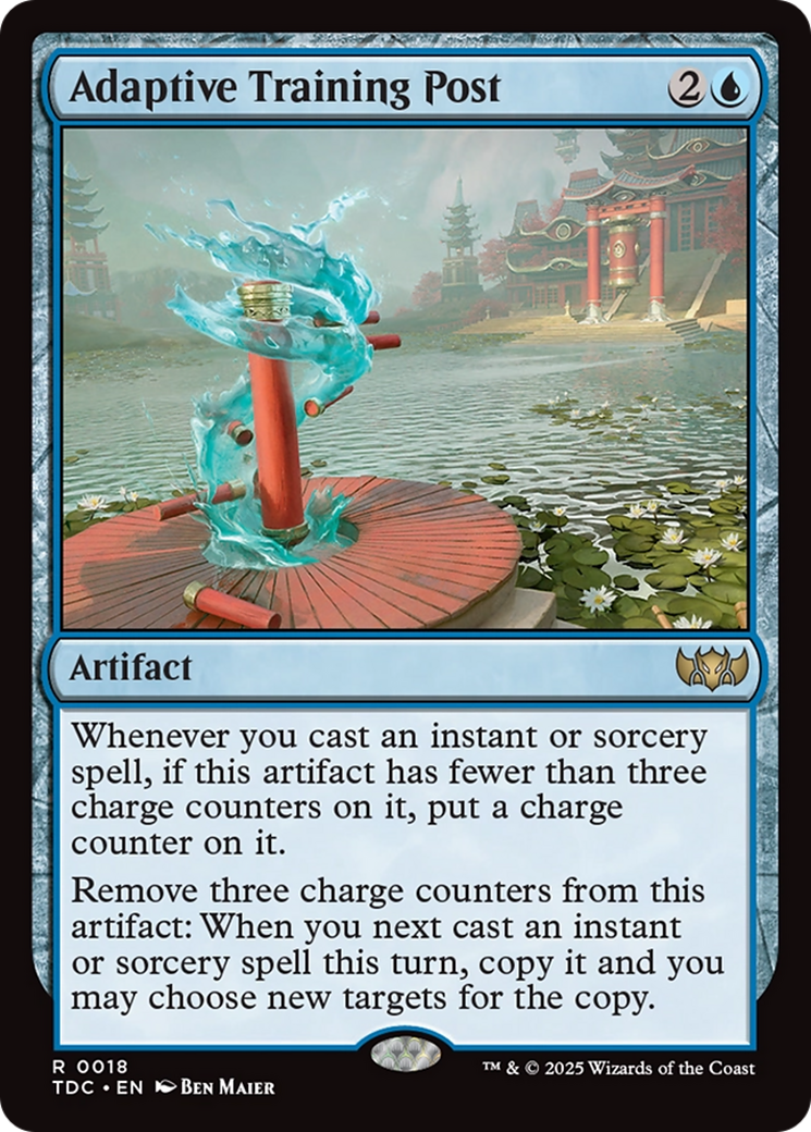 Adaptive Training Post [Tarkir: Dragonstorm Commander] | Exor Games New Glasgow