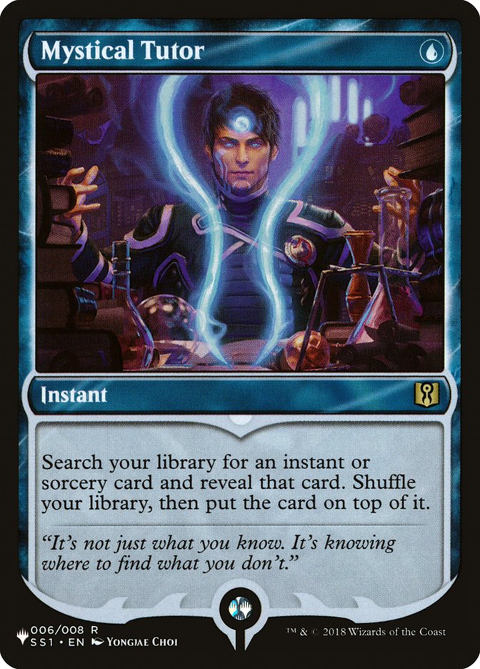 Mystical Tutor [The List] | Exor Games New Glasgow