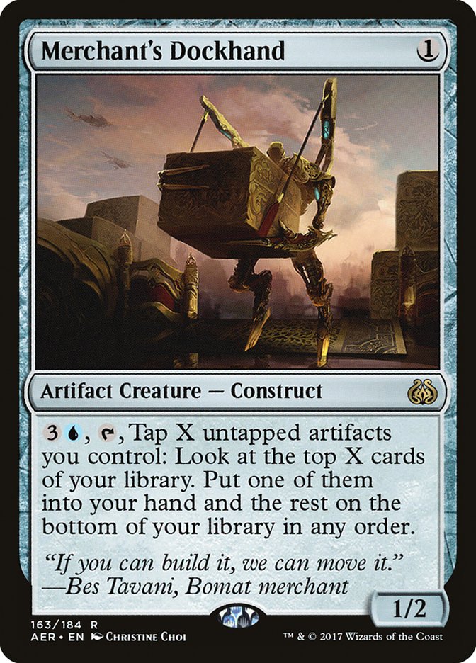 Merchant's Dockhand [Aether Revolt] | Exor Games New Glasgow