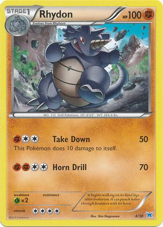 Rhydon (4/30) [XY: Trainer Kit 2 - Latios] | Exor Games New Glasgow