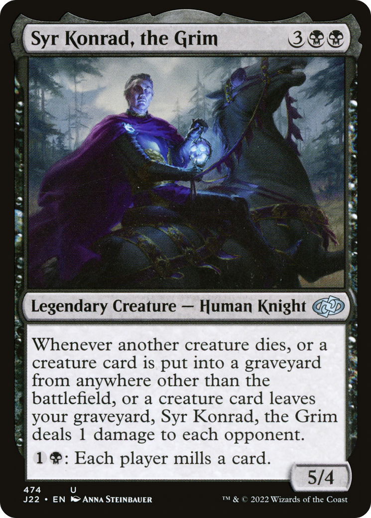 Syr Konrad, the Grim [Jumpstart 2022] | Exor Games New Glasgow