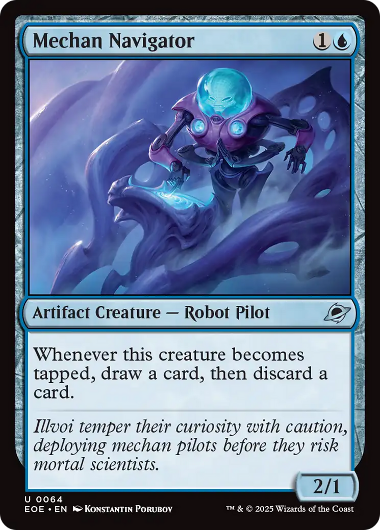 Mechan Navigator [Edge of Eternities] | Exor Games New Glasgow