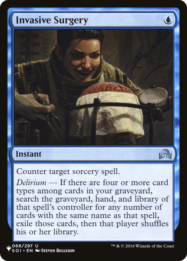 Invasive Surgery [The List] | Exor Games New Glasgow