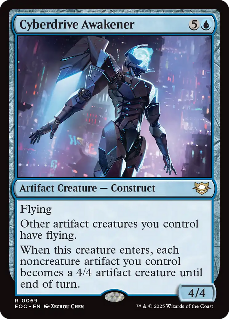 Cyberdrive Awakener [Edge of Eternities Commander] | Exor Games New Glasgow