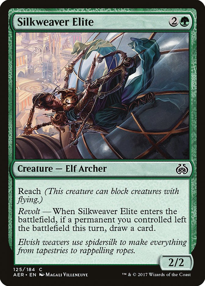 Silkweaver Elite [Aether Revolt] | Exor Games New Glasgow