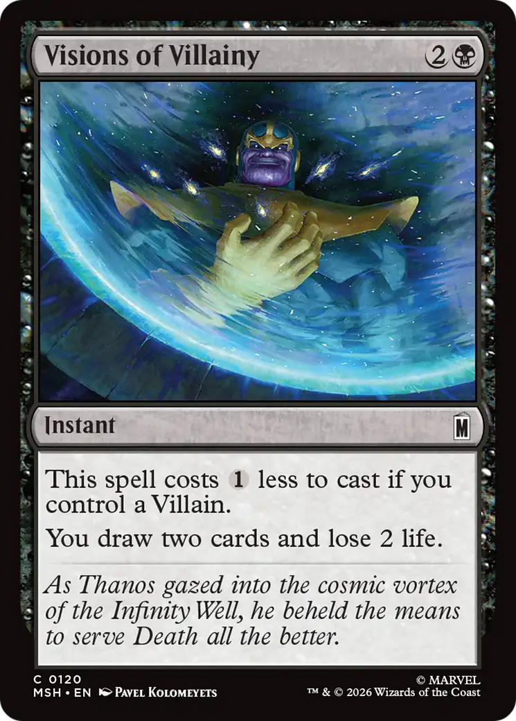 Visions of Villainy [Marvel Super Heroes] | Exor Games New Glasgow