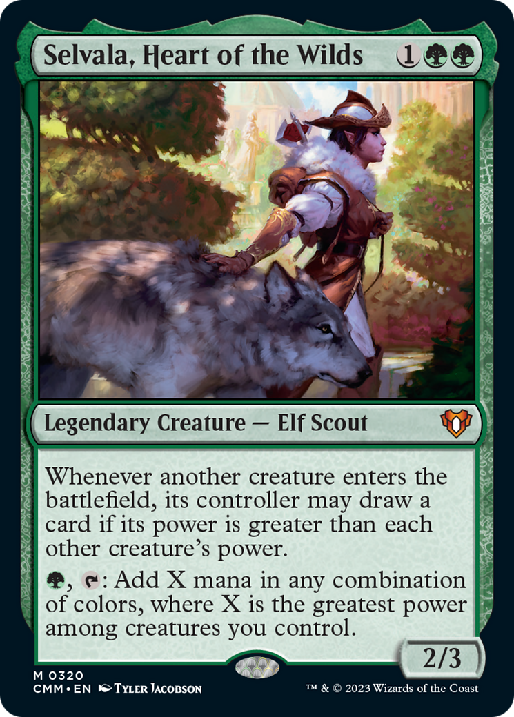 Selvala, Heart of the Wilds [Commander Masters] | Exor Games New Glasgow