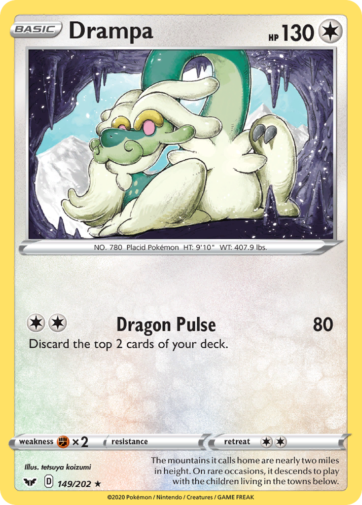 Drampa (149/202) [Sword & Shield: Base Set] | Exor Games New Glasgow