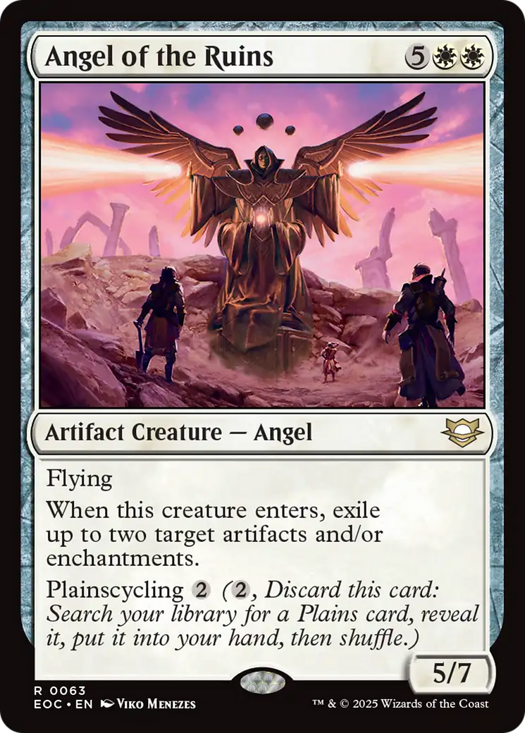 Angel of the Ruins [Edge of Eternities Commander] | Exor Games New Glasgow