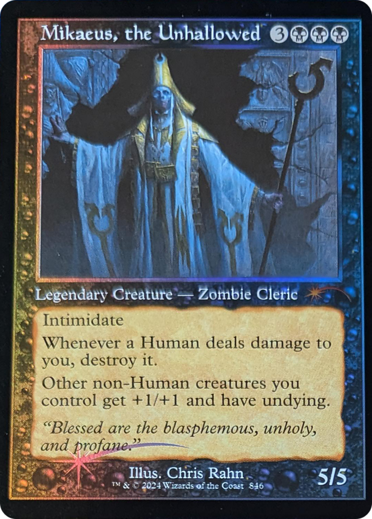 Mikaeus, the Unhallowed (Retro Frame) [Secret Lair Drop Series] | Exor Games New Glasgow