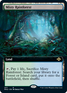 Misty Rainforest (Extended Art) [Modern Horizons 2] | Exor Games New Glasgow