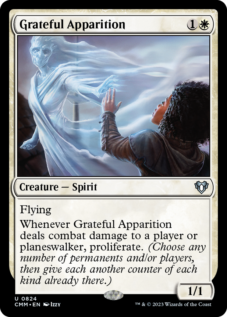 Grateful Apparition [Commander Masters] | Exor Games New Glasgow