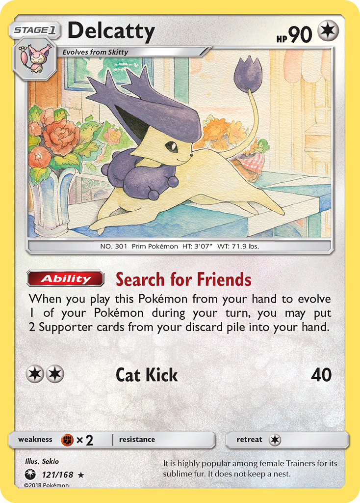 Delcatty (121/168) [Sun & Moon: Celestial Storm] | Exor Games New Glasgow