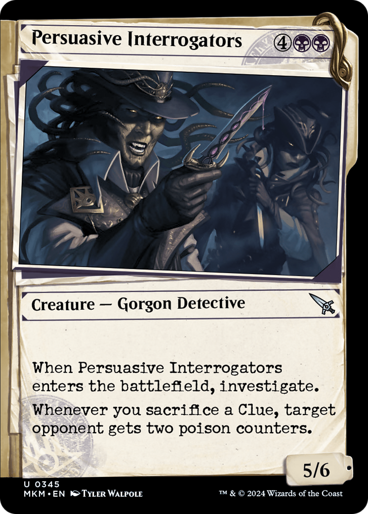 Persuasive Interrogators (Showcase) [Murders at Karlov Manor] | Exor Games New Glasgow