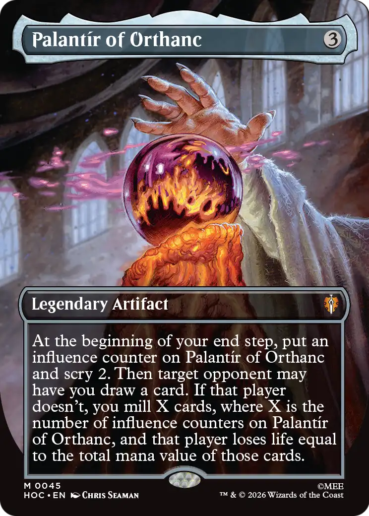 Palantir of Orthanc (Borderless) [The Hobbit: Eternal-Legal] | Exor Games New Glasgow