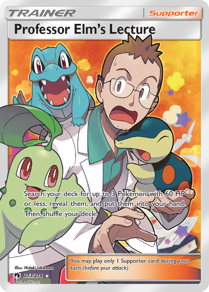 Professor Elm's Lecture (213/214) [Sun & Moon: Lost Thunder] | Exor Games New Glasgow