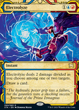 Electrolyze (Foil Etched) [Strixhaven: Mystical Archive] | Exor Games New Glasgow