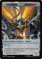Food // Robot Double-Sided Token [Marvel's Spider-Man Tokens] | Exor Games New Glasgow