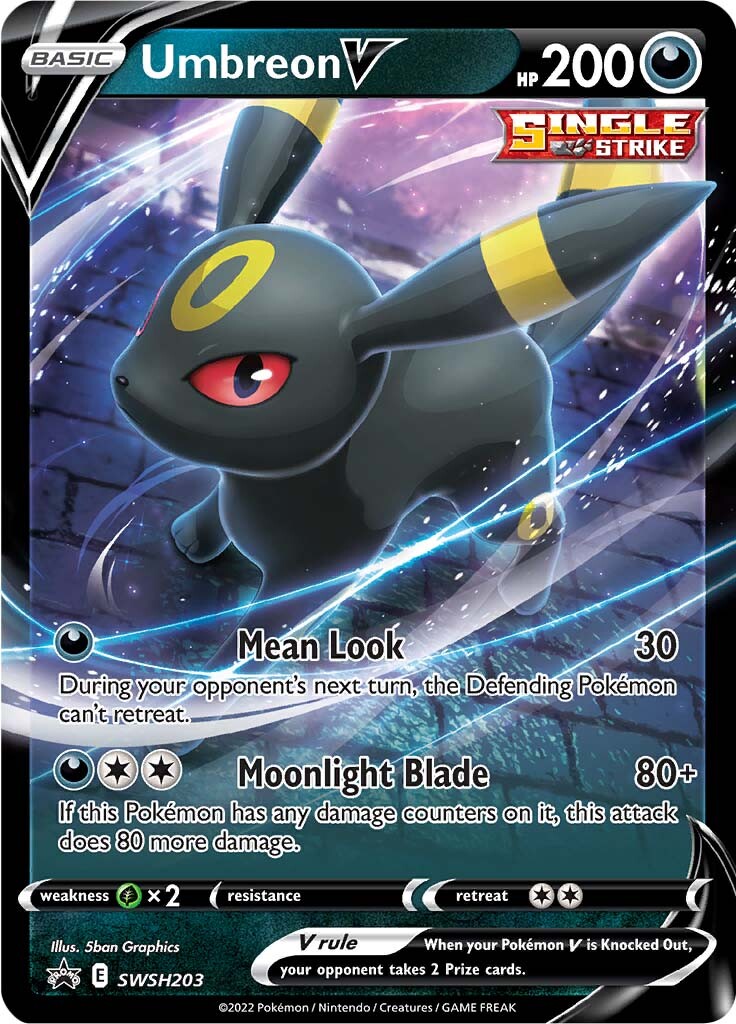 Umbreon V (SWSH203) [Sword & Shield: Black Star Promos] | Exor Games New Glasgow